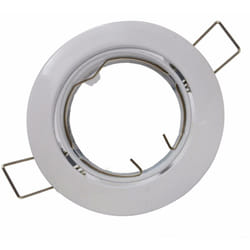 Silamp - Support Spot GU10 led Orientable blanc