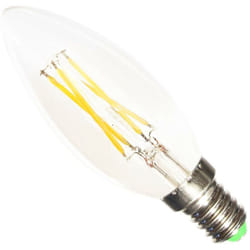 Ampoule LED E14 Filament 6W 220V C35 COB 360° - Blanc Froid 6000K - 8000K - SILAMP