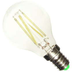 Ampoule led E14 Filament 6W 220V G45 cob 360° - Blanc Neutre 4000K - 5500K Silamp