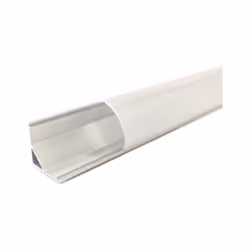 Description générale Adoptez ce Profilé Aluminium Angle 2m pour Ruban LED avec un couvercle blanc opaque, idéal pour compléte ...