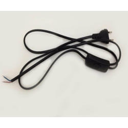 Silamp - Cordon interrupteur Noir 1.5mètre 220V