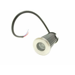 Silamp - Spot led Extérieur Encastrable Sol 12V 1W IP68 45° - Blanc Chaud 2300K - 3500K