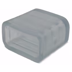 Cache de protection conçu pour protéger et sécurité l'extrémité du Ruban LED 220V 2835 180 LED/m (vendu en bobine de 50m ou s ...