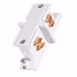 Connecteur Linéaire BLANC pour Rail Spot TRIPHASÉ, est un connecteur qui vous permet de prolonger votre piste d'éclairage pou ...