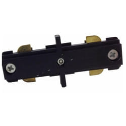 Silamp - Connecteur led Droit pour Rail Monophasé noir