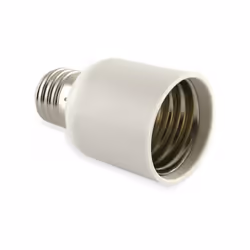 L'adaptateur E27 vers E40 est un produit conçu pour vous donner la possibilité d'éclairer puissamment avec vos ampoules E40 s ...