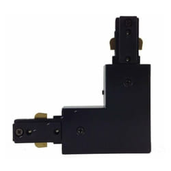 Connecteur Angle 90° Rail Monophasé NOIR - SILAMP
