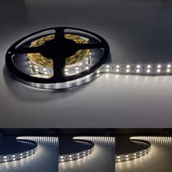 Restez à la pointe de la tendance en utilisant ce Ruban LED 5M 24V 5050 IP20 Double Rangée 120LED/m. Il éclaire vos meubles o ...