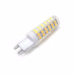 Remplacez vos anciennes lumières par cette Ampoule LED G9 7W 220V 72LED 360°. Économique et pratique sont les adjectifs qui l ...