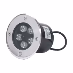 Description générale Offrez-vous notre Spot LED Extérieur Encastrable IP65 220V Sol 5W 80° Ø130, un produit simple et efficac ...