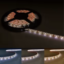 Découvrez le Ruban LED 12V d'une longueur de 5 mètres et doté de la modernité de la technologie LED 2835. Ce ruban LED 12V es ...