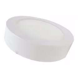 Plafonnier LED Rond en saillie, d'un diamètre de 22cm et disponible en couleur blanc froid, idéale pour un plafonnier LED dan ...