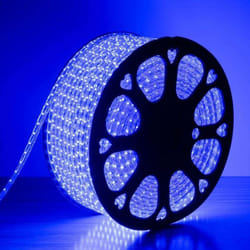 Silamp - Ruban led 220V Recoupable bleu 5050 50M IP44 60LED/m