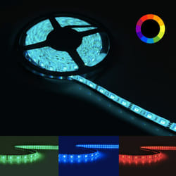 Silamp - Ruban led rgb 12V 5M 5050 IP44 60LED/m