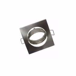 Support spot encastrable destiné à accueillir une ampoule à culot de type GU10 ou MR16, non incluse dans le produit. Son diam ...
