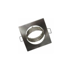 Silamp - Support Spot led GU10 Orientable Carré inox