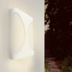 Silamp - Applique Murale led blanche 18W IP44 - Blanc Neutre 4000K - 5500