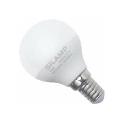 Ampoule led E14 8W 220V G45 300° - Blanc Neutre 4000K - 5500K Silamp