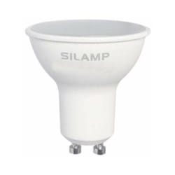 Ampoule led GU10 8W 220V - Blanc Chaud 2300K - 3500K Silamp