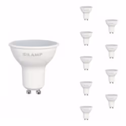 Profitez d'un éclairage LED performant en lot de 10 pour vos installations domestiques ou professionnelles Optimisez votre co ...