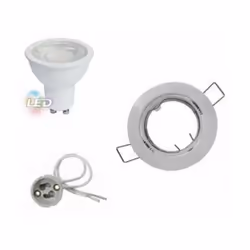 Ce Kit contient: - Un support de nos kits pour spot encastré.