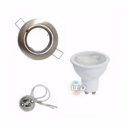 Ce Kit pour le montage d'un spot LED encastrable fournit : - Un kits pour spots encastrés.