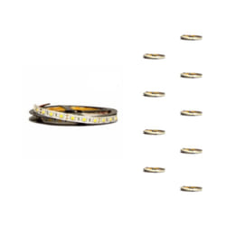 Silamp - Ruban led 12V 5M 5050 IP20 60LED/m (Pack de 10) - Blanc Froid 6000K - 8000K