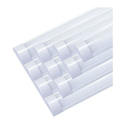 Silamp - Réglette led 60cm 24W (Pack de 10) - Blanc Neutre 4000K - 5500K