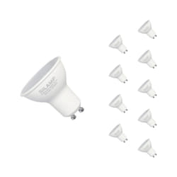 Ampoule led GU10 6W 220V SMD2835 PAR16 10LED 100° (Pack de 10) -