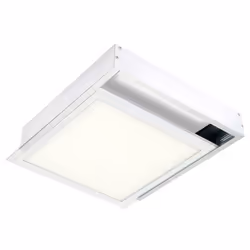 Transformez l'installation de votre panneau LED 30x30 cm avec le Kit en Saillie Blanc, conçu pour une fixation en surface san ...