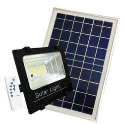 Silamp - Projecteur Solaire led 8W Dimmable avec Détecteur (Panneau Solai