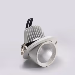 Le Spot LED Rond Orientable BLANC 12W est un produit à la fois flexible et facile d'installation. Pouvant être orientable sur ...