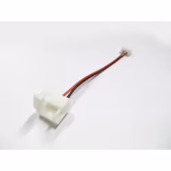 Le Connecteur Ruban LED 12V 5050 IP44 Double est une fiche permettant la liaison de deux morceaux de rubans tout en gardant u ...