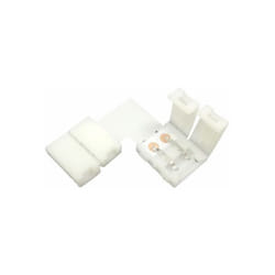 Silamp - Connecteur Ruban led 5050 en l pour Ruban 10mm IP20