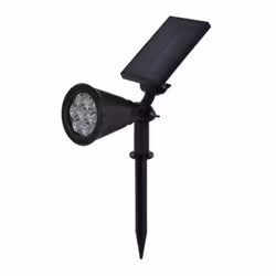 Le Spot à piquer LED Solaire pour Jardin 1.5W 6V DC vous propose une solution économe pour éclairer votre jardin et votre ext ...