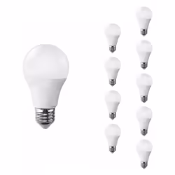 L'Ampoule LED E27 9W 220V A60 180° (Pack de 10) est idéal pour changer toutes vos ampoules halogènes !Caractéristiques de l'A ...