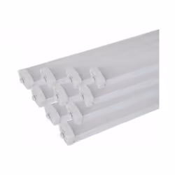 Avec le Pack de 10 Réglettes LED étanche 150cm 50W IP65, équipez vos espaces professionnels ou personnels avec un éclairage p ...