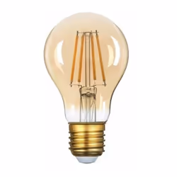 L'ampoule LED E27 filament dimmable 8W A60 allie design rétro et technologie moderne. Idéale pour une ambiance chaleureuse, e ...