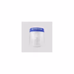 Structure: Polyéthylène - Materiau Visière : .25 PET épaisseur ,24 mm - Bandeau Mousse souple : 24 x 3.5 x 3cm - Certificat E ...