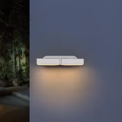 Cette Applique Murale Double Blanche LED IP54 12W (2x6W) Orientable Ovale est dotée d'un design simple et élégant et convient ...