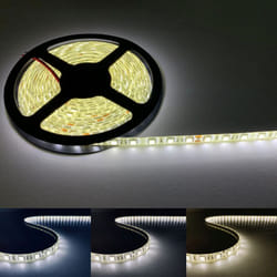 Silamp - Ruban led 5M 24V 5050 IP54 60led/m - Blanc Froid 6000K - 8000K