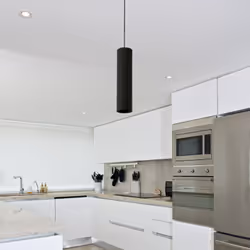 Description générale Notre Luminaire Suspendu GU10 IP20 30cm NOIR est une suspension idéale pour votre intérieur, apportant u ...