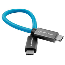 Kondor Blue KB-USBC câble USB USB 3.2 Gen 2x2 0,215 m Noir, Bleu