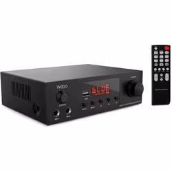 Amplificateur Bluetooth - Wiibo - 100W - USB - Microphone - Lecteur MP3 - Radio FM
