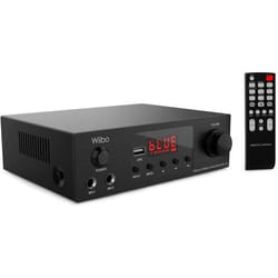 Amplificateur Bluetooth - Wiibo - 100W - USB - Microphone - Lecteur MP3 - Radio FM