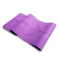 FITPADDY MAT01VL tapis de yoga Élastomère thermoplastique (TPE) Violet