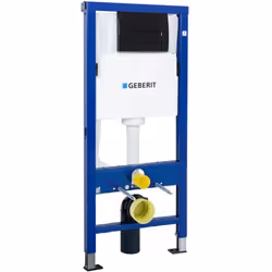 Dont €0.36 d'éco-participation. Le bâti support universel Duofix GEBERIT pour WC suspendu avec système de chasse d'eau intégr ...