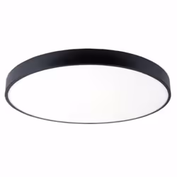 Laissez-vous tenter par la puissance de notre Plafonnier LED Noir 54W 60cm qui saura éclairer votre intérieur tout en étant u ...