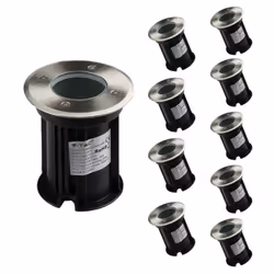 Découvrez le Spot LED Extérieur Encastrable IP65 pour Ampoule GU10, l'éclairage idéal adapté aux espaces extérieurs.Caractéri ...
