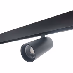 Optez pour un éclairage moderne et tendance avec le Spot LED sur Rail Magnétique 48V 7W Orientable NOIR qui sera parfait sur  ...